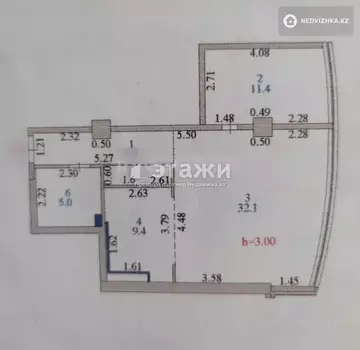 65.8 м², 2-комнатная квартира, этаж 15 из 24, 66 м², изображение - 23