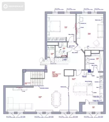 7-комнатная квартира, этаж 6 из 9, 255 м²