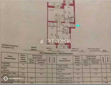 99 м², 3-комнатная квартира, этаж 11 из 12, 99 м², изображение - 8