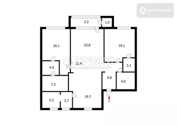 128 м², 3-комнатная квартира, этаж 5 из 24, 128 м², изображение - 26