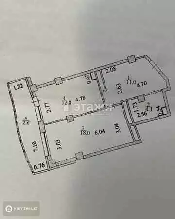 48.5 м², 1-комнатная квартира, этаж 5 из 13, 48 м², изображение - 9