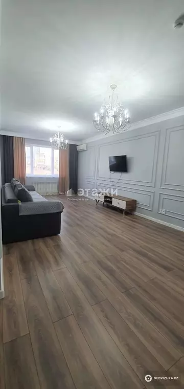 90 м², 2-комнатная квартира, этаж 3 из 12, 90 м², на длительный срок, изображение - 0