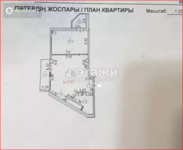 54.1 м², 2-комнатная квартира, этаж 18 из 22, 54 м², изображение - 8