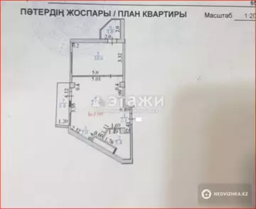 54.1 м², 2-комнатная квартира, этаж 18 из 22, 54 м², изображение - 9