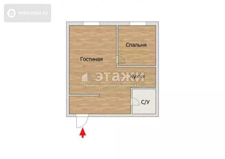 78.9 м², 2-комнатная квартира, этаж 16 из 24, 79 м², изображение - 1