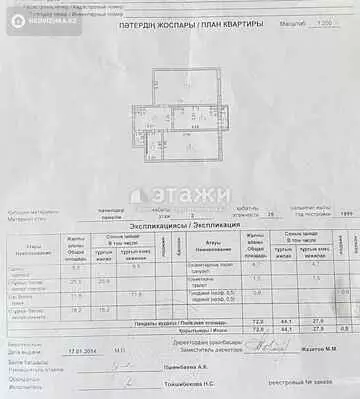 72.8 м², 2-комнатная квартира, этаж 3 из 25, 73 м², изображение - 9