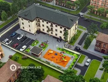 2-комнатная квартира, этаж 1 из 3, 60 м²