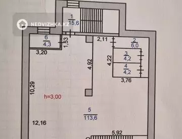 611.3 м², Помещение, 4 этажа, 611 м², изображение - 35