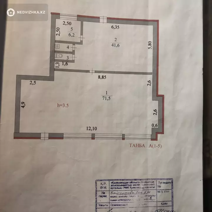 122 м², Торговое помещение, этаж 1 из 5, 122 м², изображение - 1