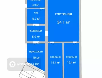 91.5 м², 3-комнатный дом, 7 соток, 92 м², изображение - 0