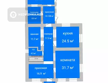 6-комнатный дом, 7 соток, 244 м²