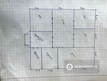 75 м², 4-комнатный дом, 8 соток, 75 м², изображение - 2