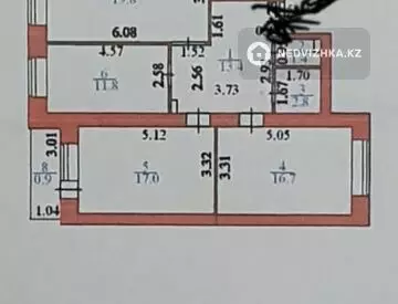 85 м², 3-комнатная квартира, этаж 2 из 11, 85 м², изображение - 1