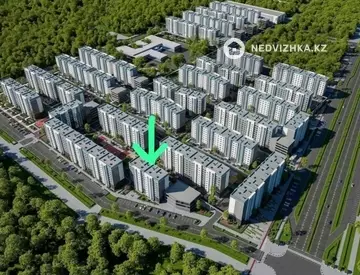 43 м², 1-комнатная квартира, этаж 5 из 9, 43 м², изображение - 2