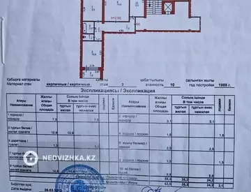 62 м², 3-комнатная квартира, этаж 3 из 10, 62 м², изображение - 4