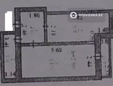 1-комнатная квартира, этаж 9 из 10, 33 м²