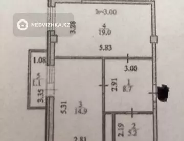 48.9 м², 1-комнатная квартира, этаж 7 из 12, 49 м², изображение - 7