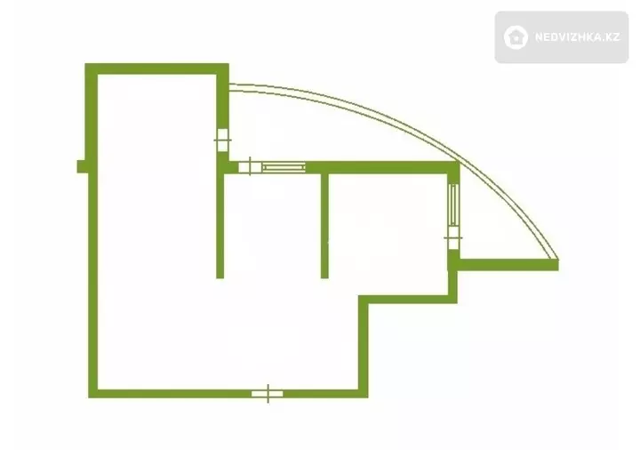 84.8 м², 2-комнатная квартира, этаж 9 из 10, 85 м², изображение - 1