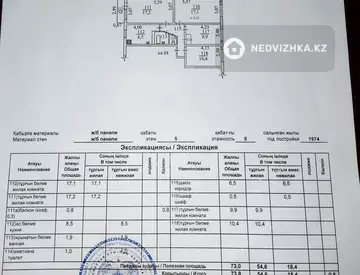 74 м², 4-комнатная квартира, этаж 5 из 5, 74 м², изображение - 16