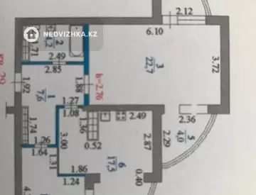 68 м², 2-комнатная квартира, этаж 8 из 9, 68 м², изображение - 0