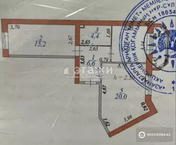 57 м², 2-комнатная квартира, этаж 1 из 5, 57 м², изображение - 10