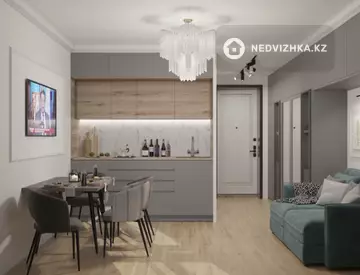 1-комнатная квартира, этаж 4 из 5, 38 м²