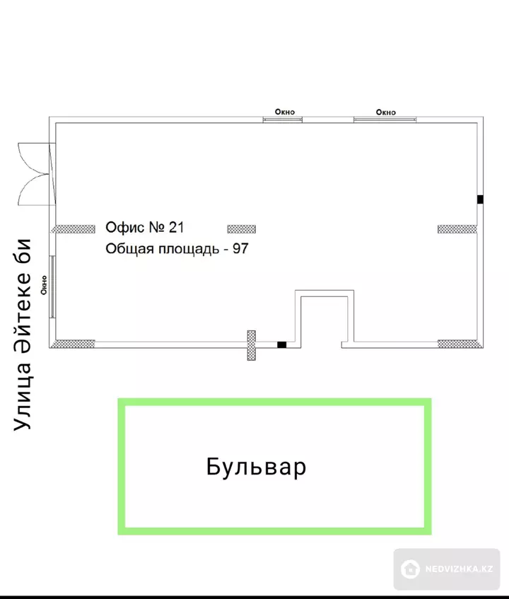 97 м², Помещение, этаж 1, 97 м², изображение - 1