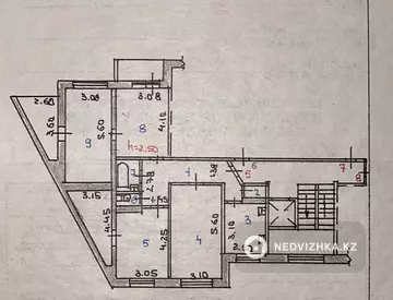 94.9 м², 3-комнатная квартира, этаж 2 из 9, 95 м², изображение - 14