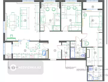 135 м², 4-комнатная квартира, этаж 10 из 17, 135 м², изображение - 13