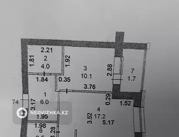 62.6 м², 2-комнатная квартира, этаж 9 из 10, 63 м², изображение - 11