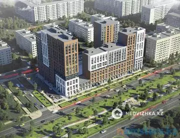 44 м², 1-комнатная квартира, этаж 12 из 17, 44 м², изображение - 1