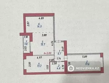 73 м², 2-комнатная квартира, этаж 3 из 10, 73 м², изображение - 24