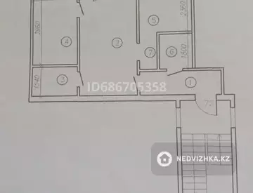 45.4 м², 2-комнатная квартира, этаж 5 из 5, 45 м², изображение - 12