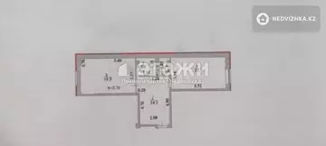 56.2 м², 1-комнатная квартира, этаж 6 из 6, 56 м², изображение - 21