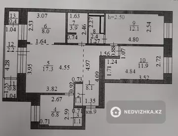 80 м², 4-комнатная квартира, этаж 3 из 9, 80 м², изображение - 20