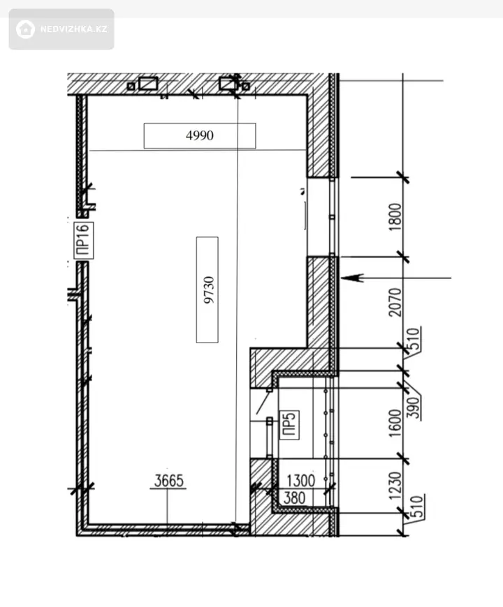 45 м², 2-комнатная квартира, этаж 9 из 10, 45 м², изображение - 1