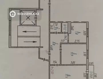 52 м², 2-комнатная квартира, этаж 7 из 10, 52 м², изображение - 0