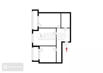 86.8 м², 3-комнатная квартира, этаж 2 из 9, 87 м², изображение - 20