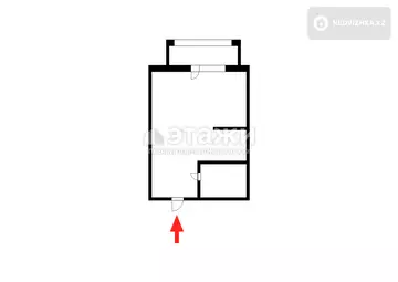 13.3 м², 1-комнатная квартира, этаж 4 из 5, 13 м², изображение - 5