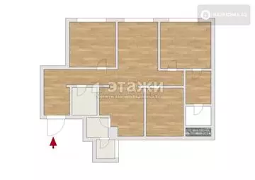 138 м², 4-комнатная квартира, этаж 13 из 23, 138 м², изображение - 5