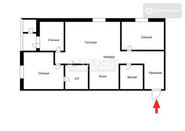 144 м², 4-комнатная квартира, этаж 12 из 28, 144 м², изображение - 16