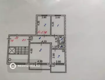 63.9 м², 3-комнатная квартира, этаж 7 из 9, 64 м², изображение - 5