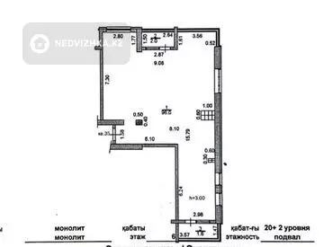 3-комнатная квартира, этаж 6 из 20, 102 м²