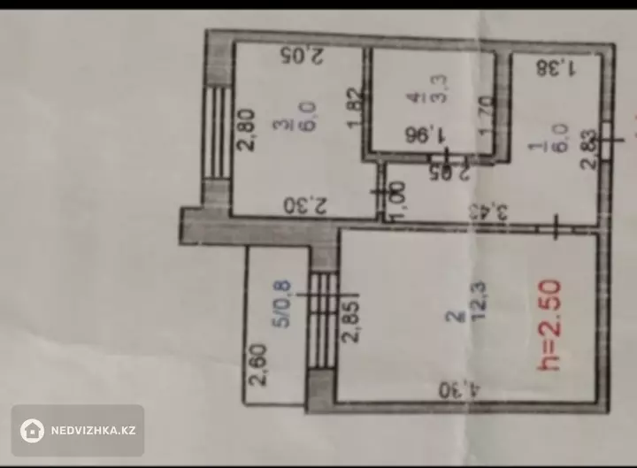 30 м², 1-комнатная квартира, этаж 3 из 9, 30 м², изображение - 1