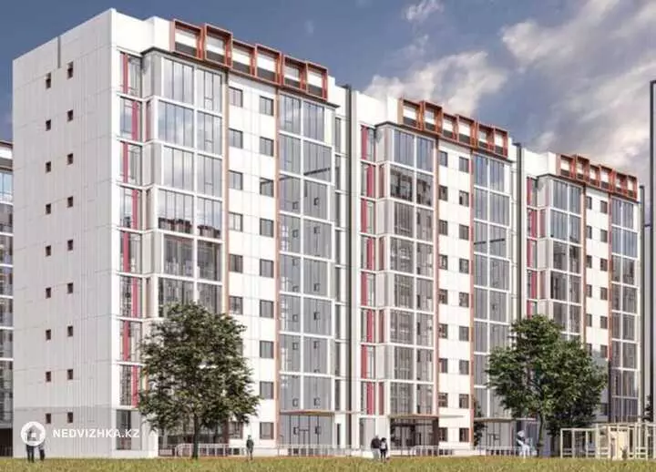 67 м², 2-комнатная квартира, этаж 6 из 9, 67 м², изображение - 1