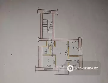 2-комнатная квартира, этаж 2 из 4, 42 м²