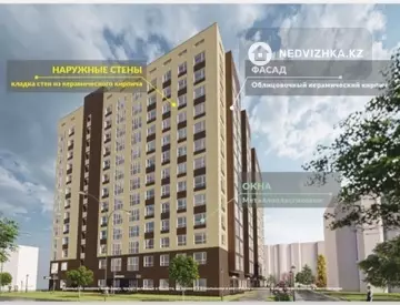 1-комнатная квартира, этаж 3 из 12, 36 м²