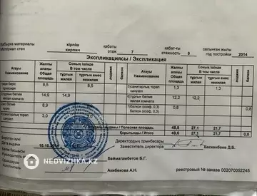 49.6 м², 2-комнатная квартира, этаж 7 из 9, 50 м², изображение - 4