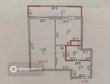 43.3 м², 1-комнатная квартира, этаж 6 из 7, 43 м², изображение - 7