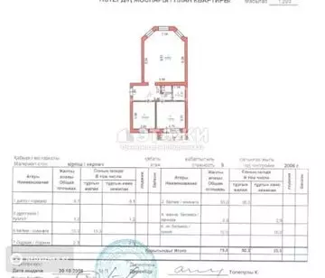 75.8 м², 2-комнатная квартира, этаж 8 из 9, 76 м², изображение - 3